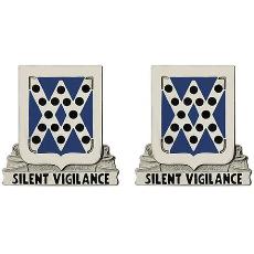 524th Military Intelligence Battalion Unit Crest (Silent Vigilance)